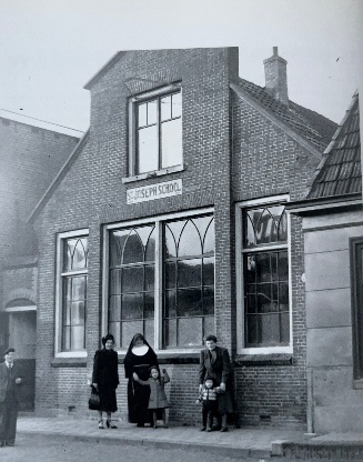 Oud Bolsward - Broerekerk tekening