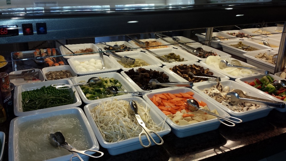 Wok buffet